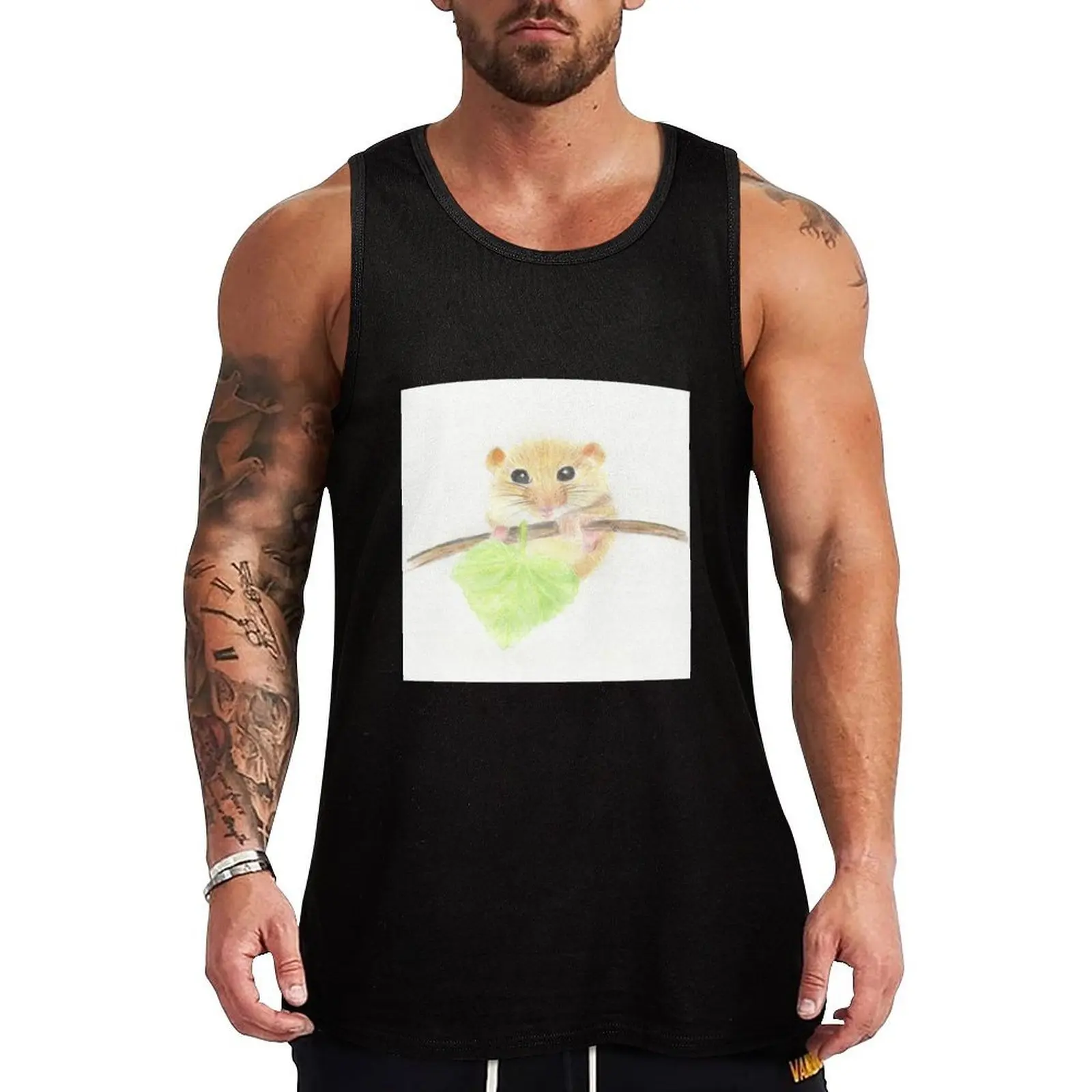 

Small dormouse Tank Top Flexible Comfort Tank Top Stretch Fabric Casual Wear