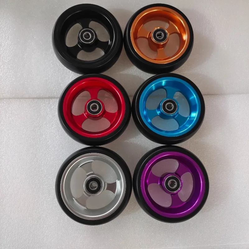 

Suitable for Sports Wheelchair 4-inch Front Small Wheel Aluminum Alloy Wheelchair Accessories