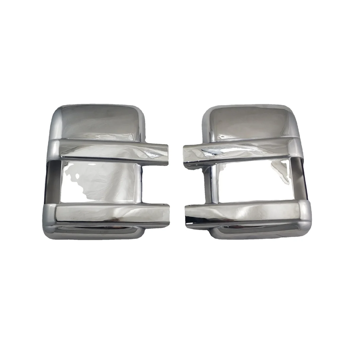 

Car Chrome Silver Rearview Side Mirror Cover Trim Rear Mirror Covers Shell for Ford F250 F350 F450 Super Duty 08-16