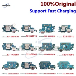USB Charging Connector Board Port Dock Flex Cable For Samsung S21 S22 Plus Ultra 5G G991U G996 G998 S901 S908 S918U