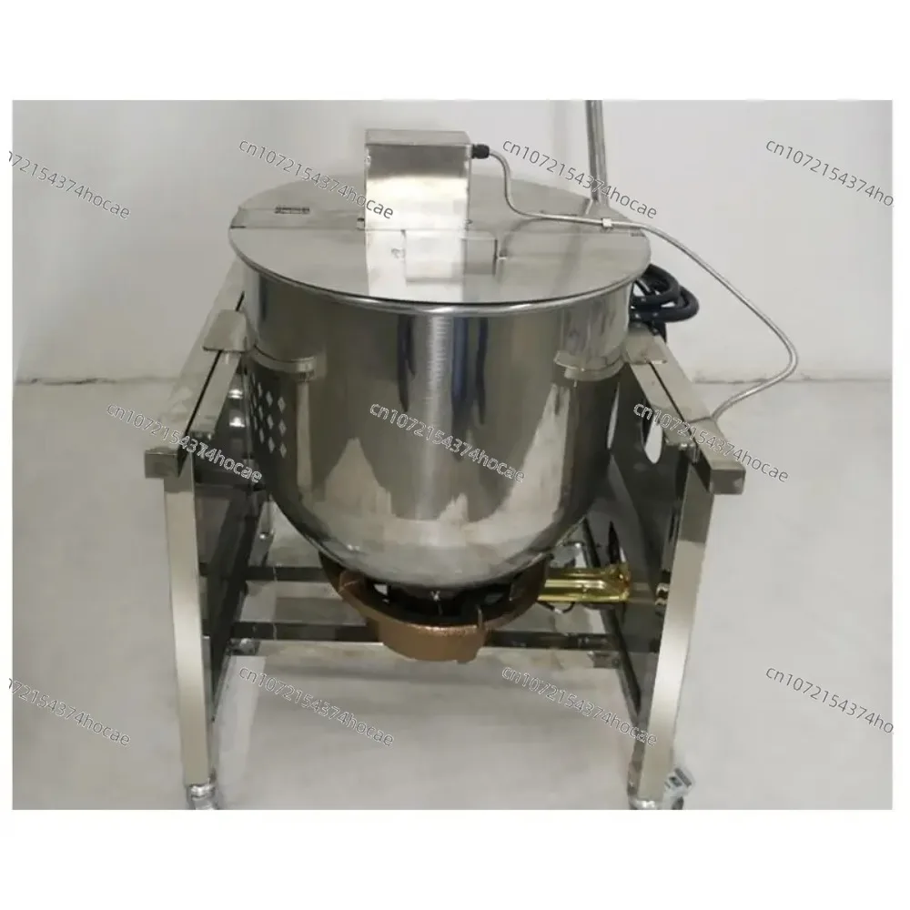 Industrial Automatic Gas Popcorn Machine Kettle Caramel Maker Corn Puffing Popcorn Machine