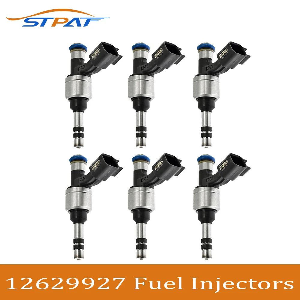 

STPAT 6PCS Fuel Injectors 12629927 Fit For 2010-2011 Chevrolet Equinox GMC Terrain 3.0L V6