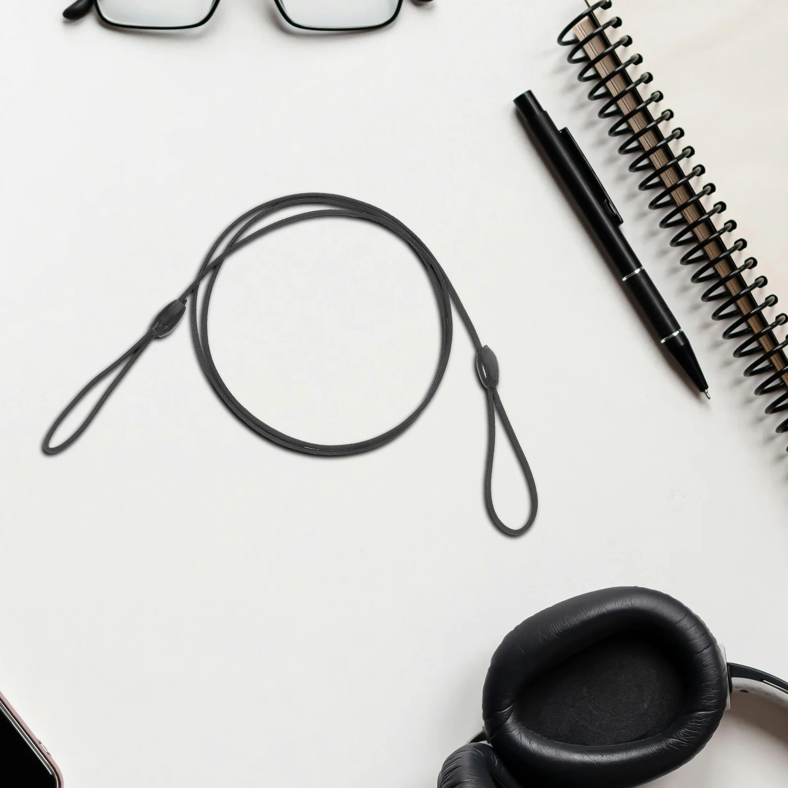 

10Pcs Elastic Badge Lanyard High Elasticity Retractable Id Holder Neck Strap Pen Stylus Mask Leash Antilost Plastic Spring