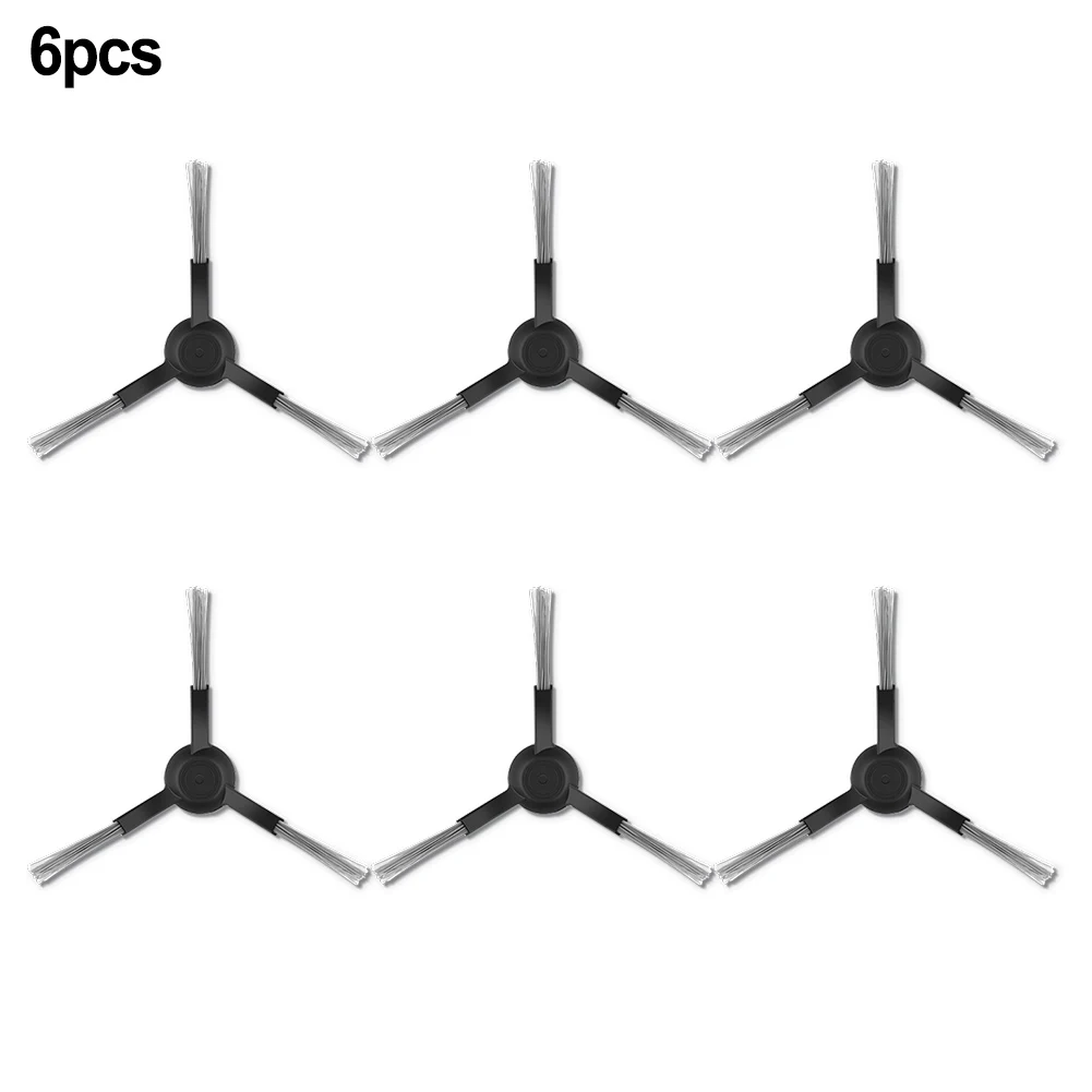 Peças sobressalentes para eletrodomésticos, escovas laterais para Wyze WVCR200S, aspirador doméstico, acessório de substituição de escova, 6 pcs