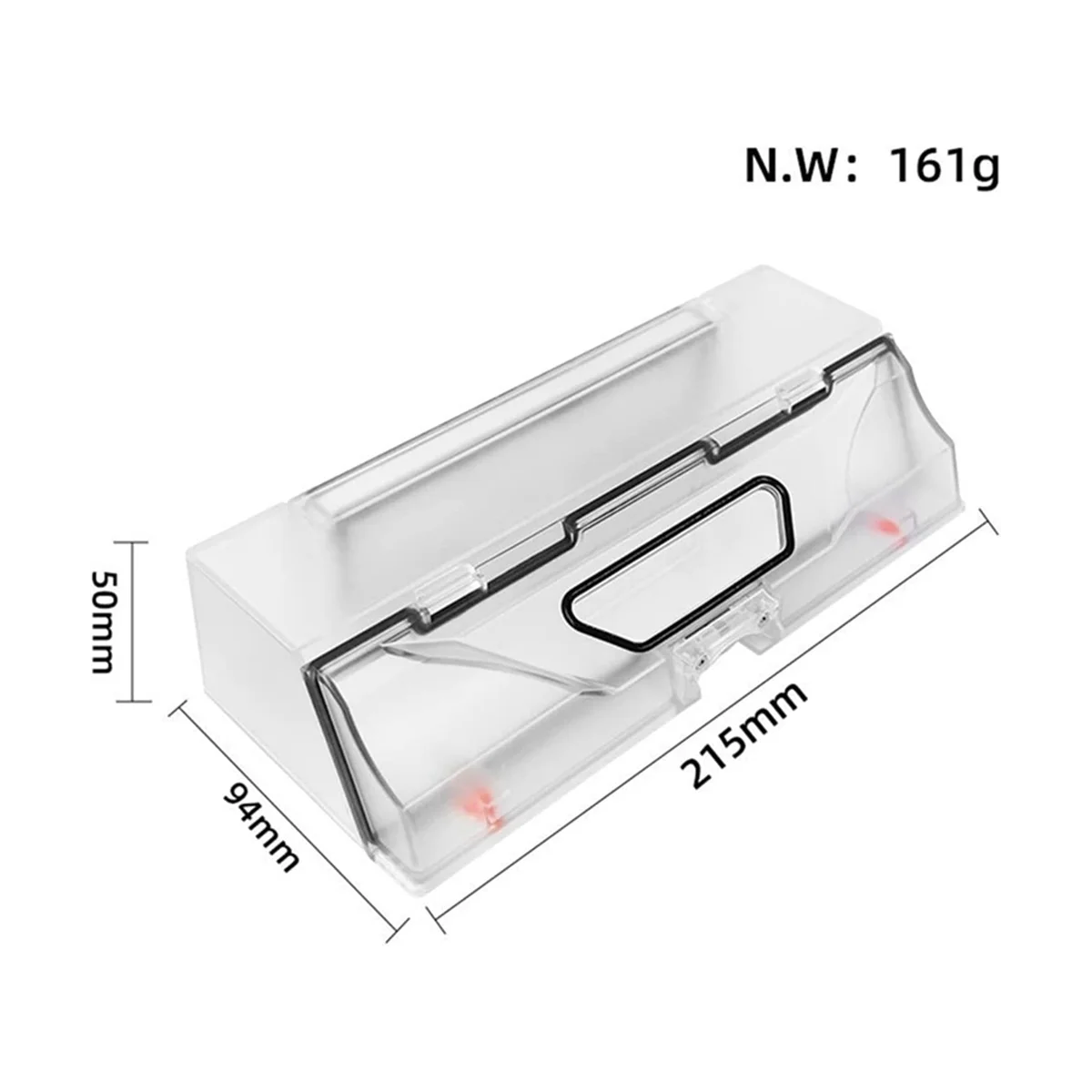 กล่องเก็บฝุ่นแผ่นกรอง HEPA สำหรับ D9หุ่นยนต์ดูดฝุ่นพร้อมตัวกรอง HEPA