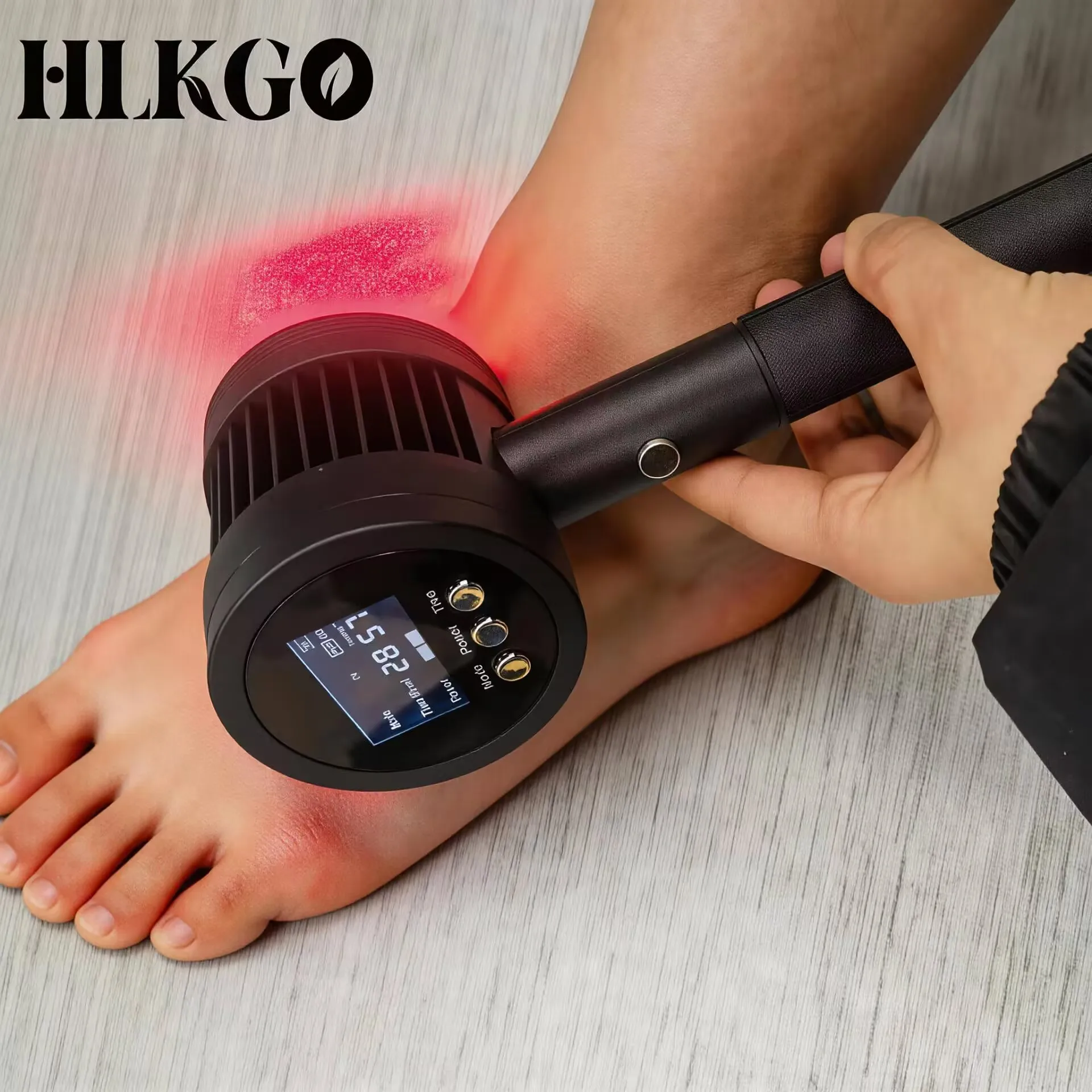 HLKGO Cold Laser Therapy Device Medical Grade Professional Physiotherapy Equipment for Osteoarthritis Wound Healing Inflammation
