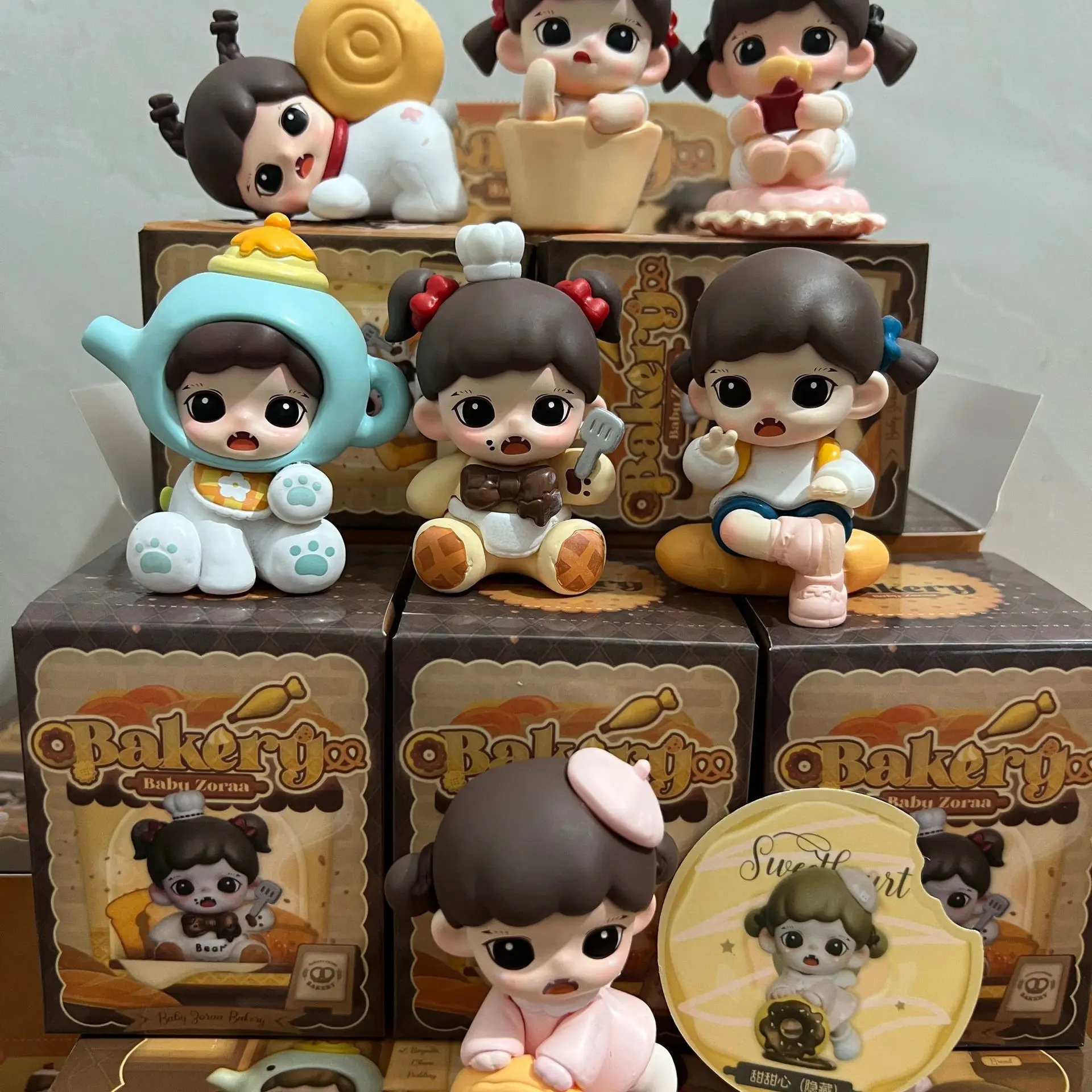 

Baby Zoraa 2nd Gen Bakery Shop Mini Blind Box - PVC Collectible Figure Kawaii Dessert Toy for Girls & Fans