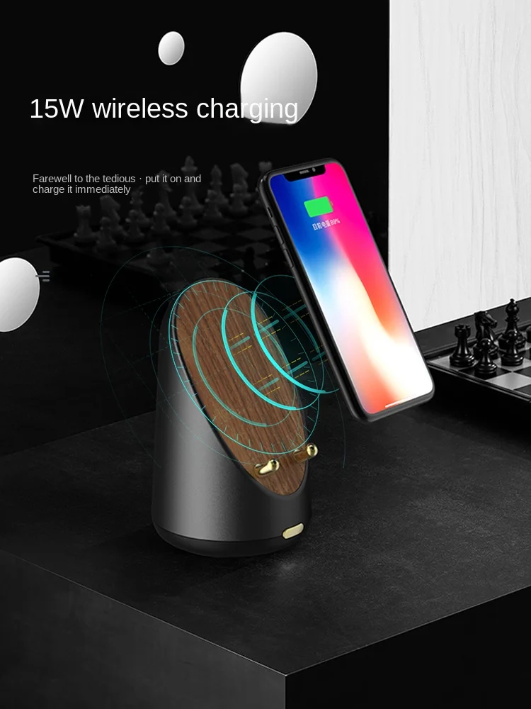 Lingxi induction sound subwoofer technology sense mobile phone stand amplifier wireless charging