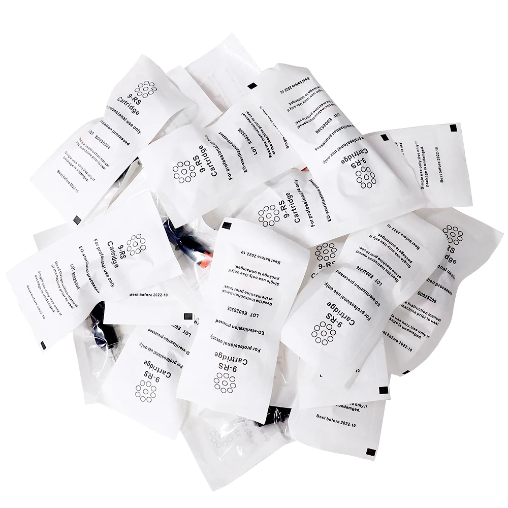 إبر خرطوشة الوشم RL/RS/RM/M1 لاستبدال شبه دائمة الحاجب الشفاه ماكياج ماكينة رسم الوشم التجميلي الإبر القابل للتصرف 2026 #6