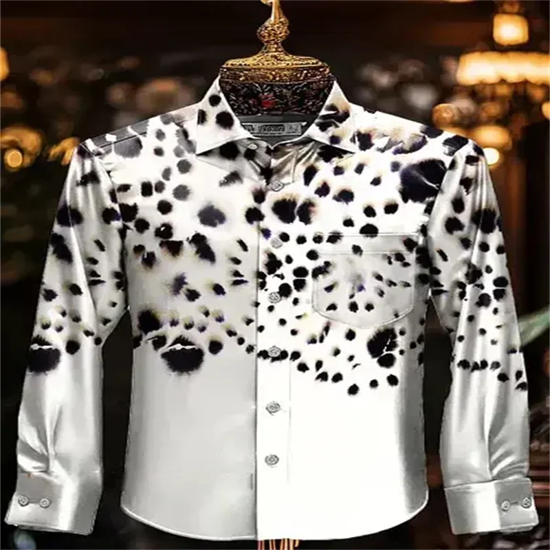 Hawaiian classic top with 3D pattern for men, geometric retro pattern, comic top shirt with verano, 70s style