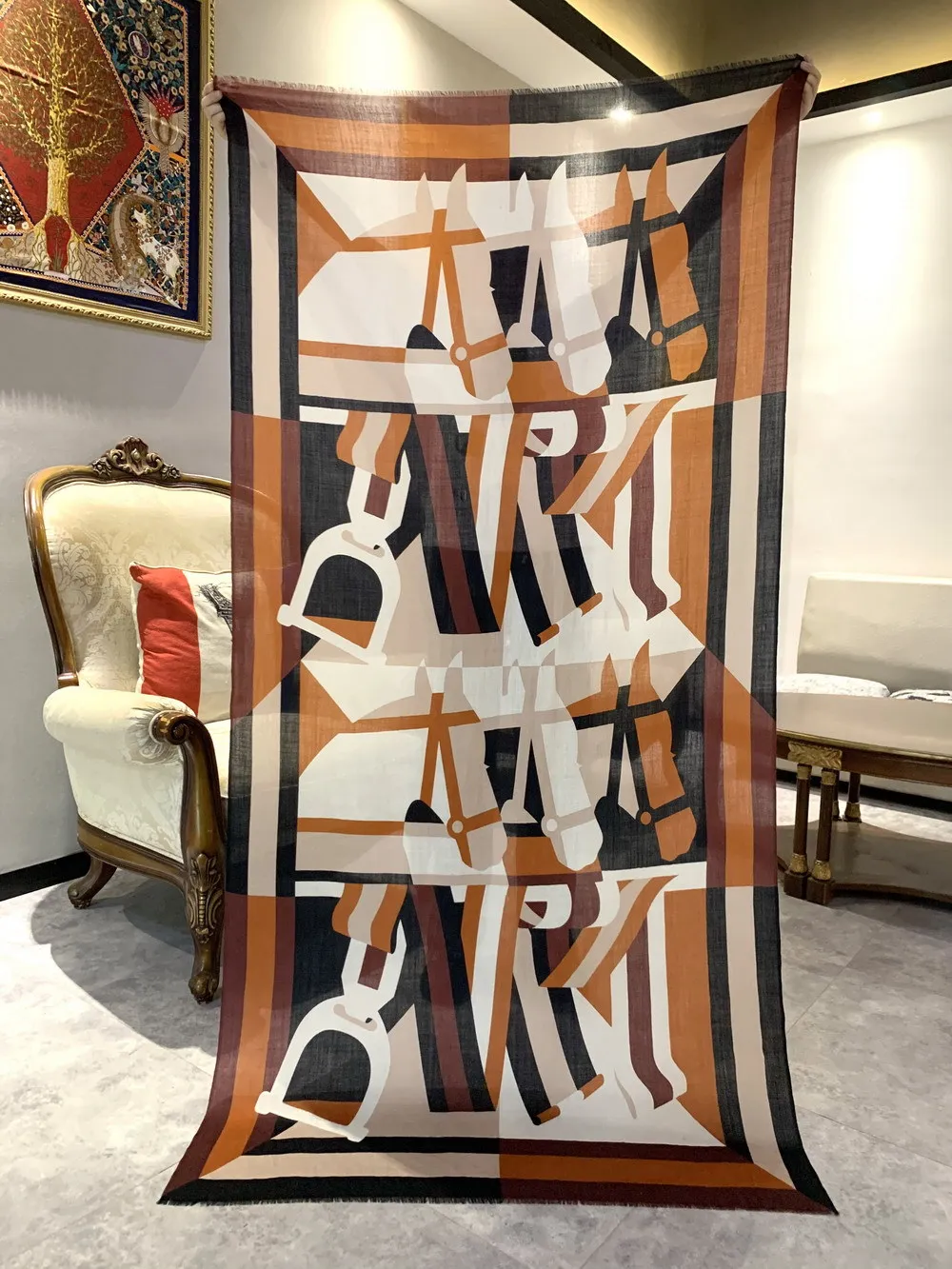 

Winter Large Scarf For Women Luxury Cashmere Scarves Pashmina Shawl Winter Foulard Femme Christmas Gift 200 100cm