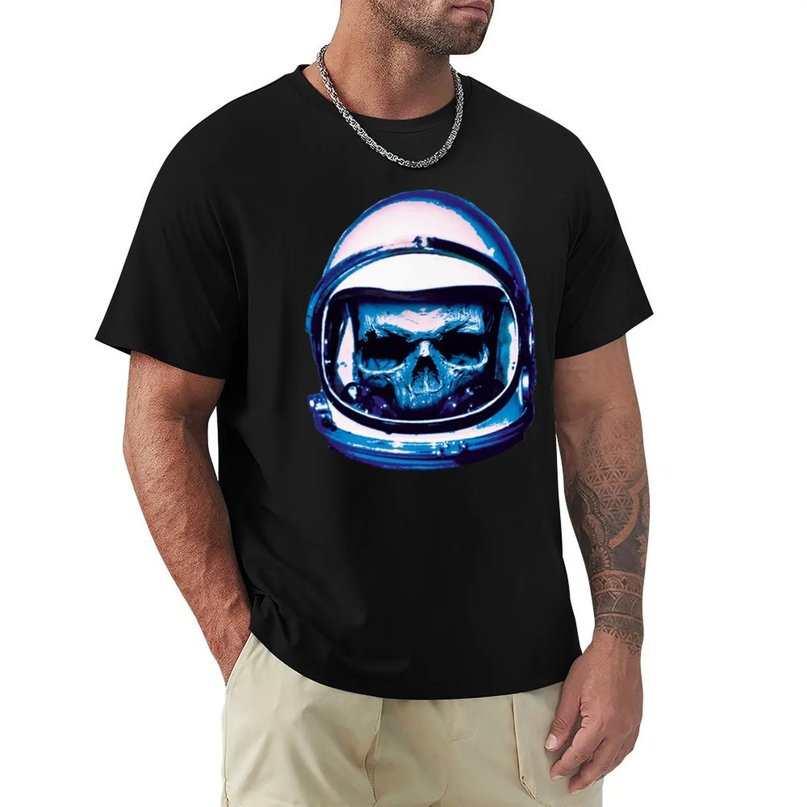 

Astronaut Skull T-Shirt oversizeds T-shirts oversize luxury clothes men