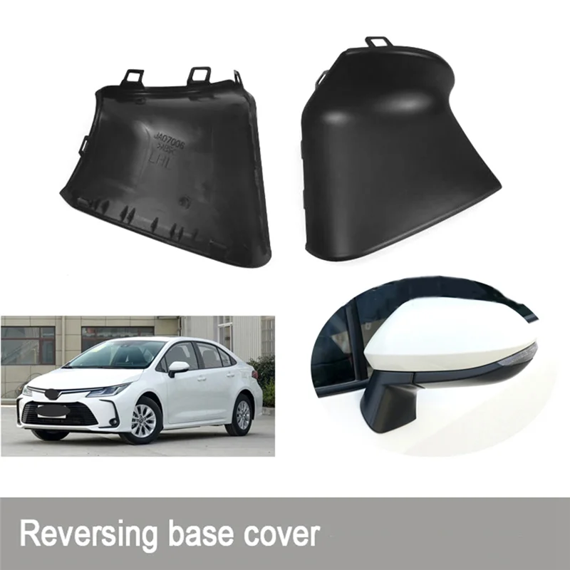 Car Side Wing Mirror Cover Lower Bottom Holder Base for Toyota Corolla 2019-2022 Rearview Mirror Base Holder