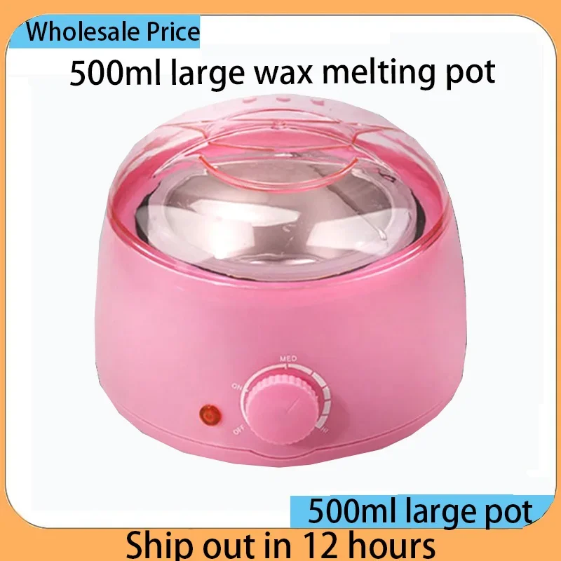 

500ml Hair Removal Wax Melting Machine Wax-melt Epilator Quick Heater Wax Melting Pot Hair Removal Wax Beans Waxing Machine Utx