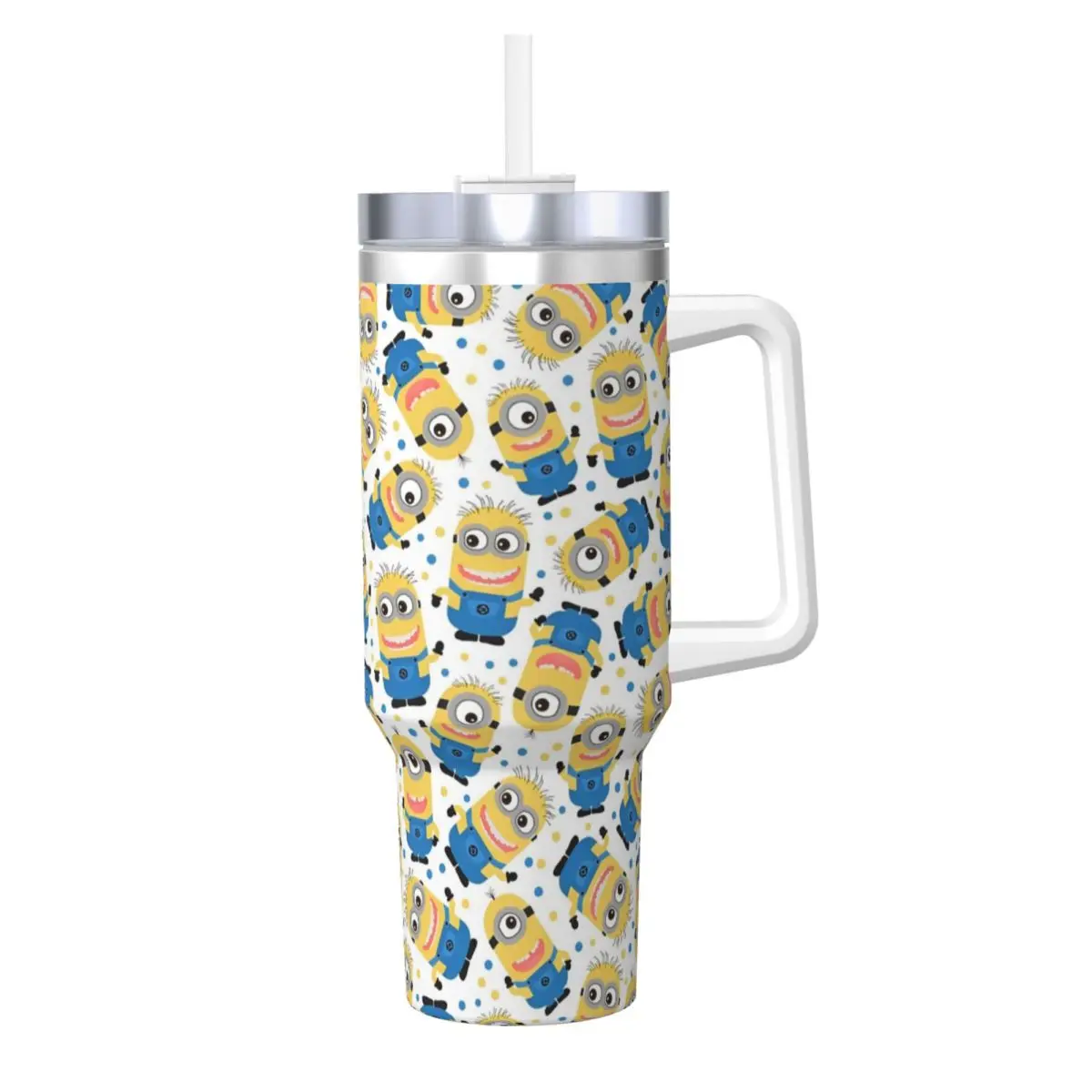 Stainless Steel Tumbler M- Minions Thermal Mug Insulated Cold and Hot Mugs Cup Travel Design Water Bottle