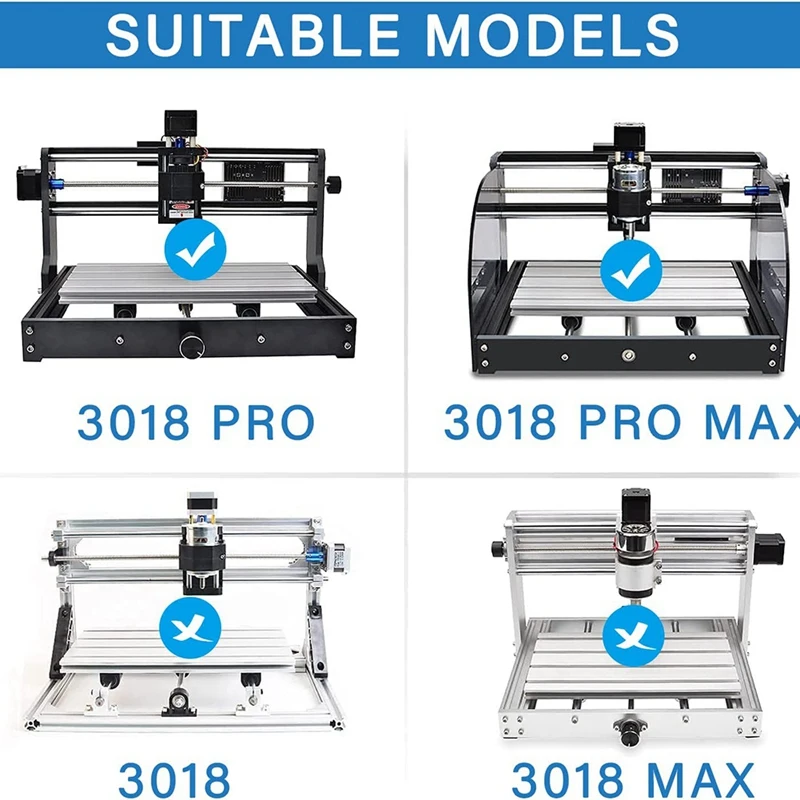 CNC 3018 Engraver Upgrade Kit Upgrade 3018 To 3040 For X-Axis Upgrade & Y-Axis Extension