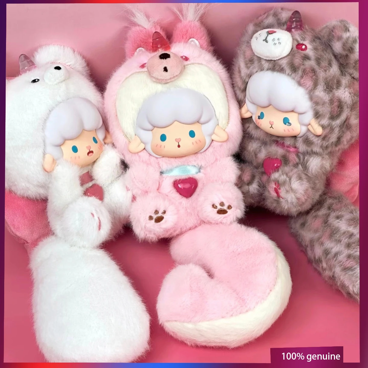 

Original Gyun Big Tailed Critter Crew Series Blind Box Vinyl Face Doll Bag Pendants Cute Decorations Mystery Box Birthday Gift