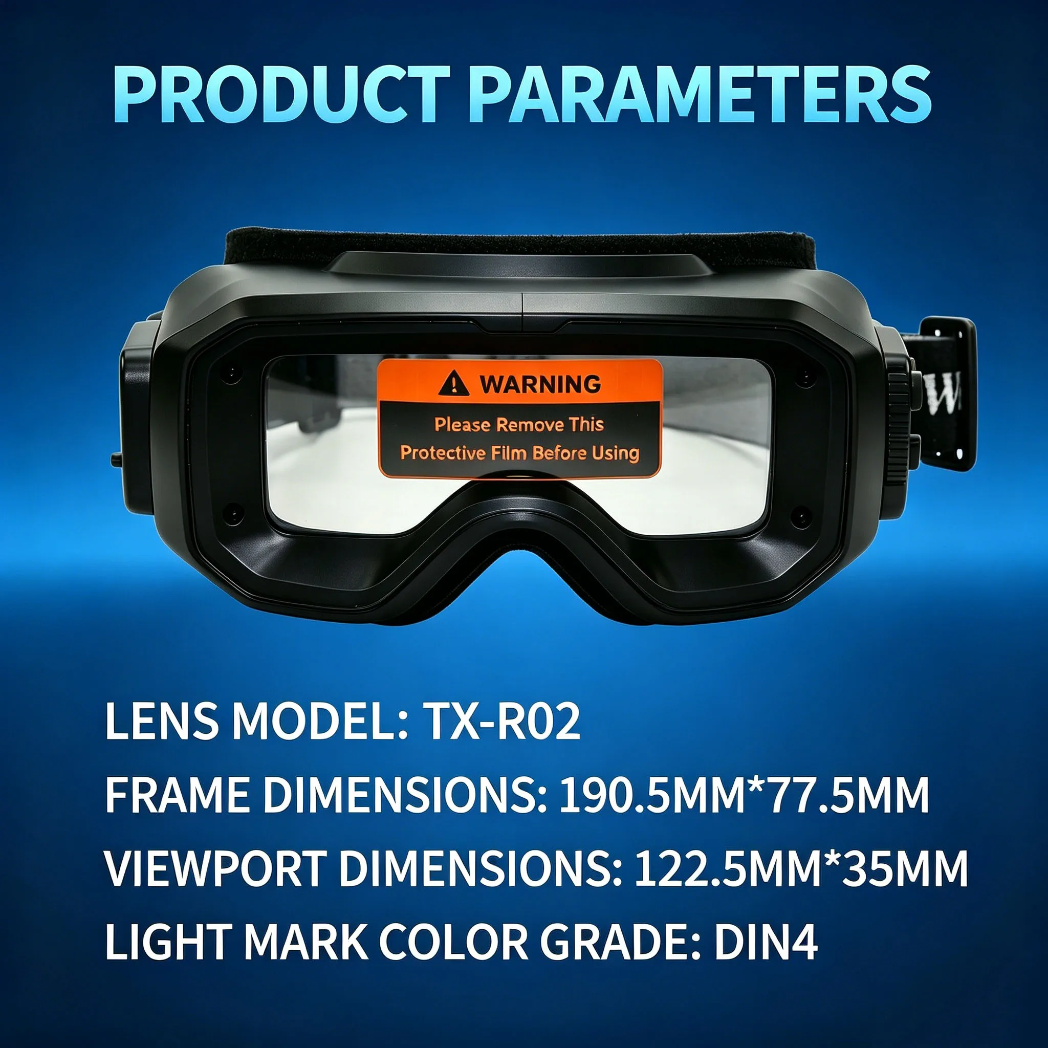 Outside Control Solar Auto Darken True Color Welding Glasses Goggles with Shade DIN9-13 for TIG MIG Arc Welder Helmet