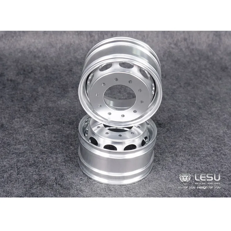 LESU Powered Front Wheel Metal Hub Type B 1/14 RC Tractors Truck Tamiyay Model Outdoor Toys TH02478