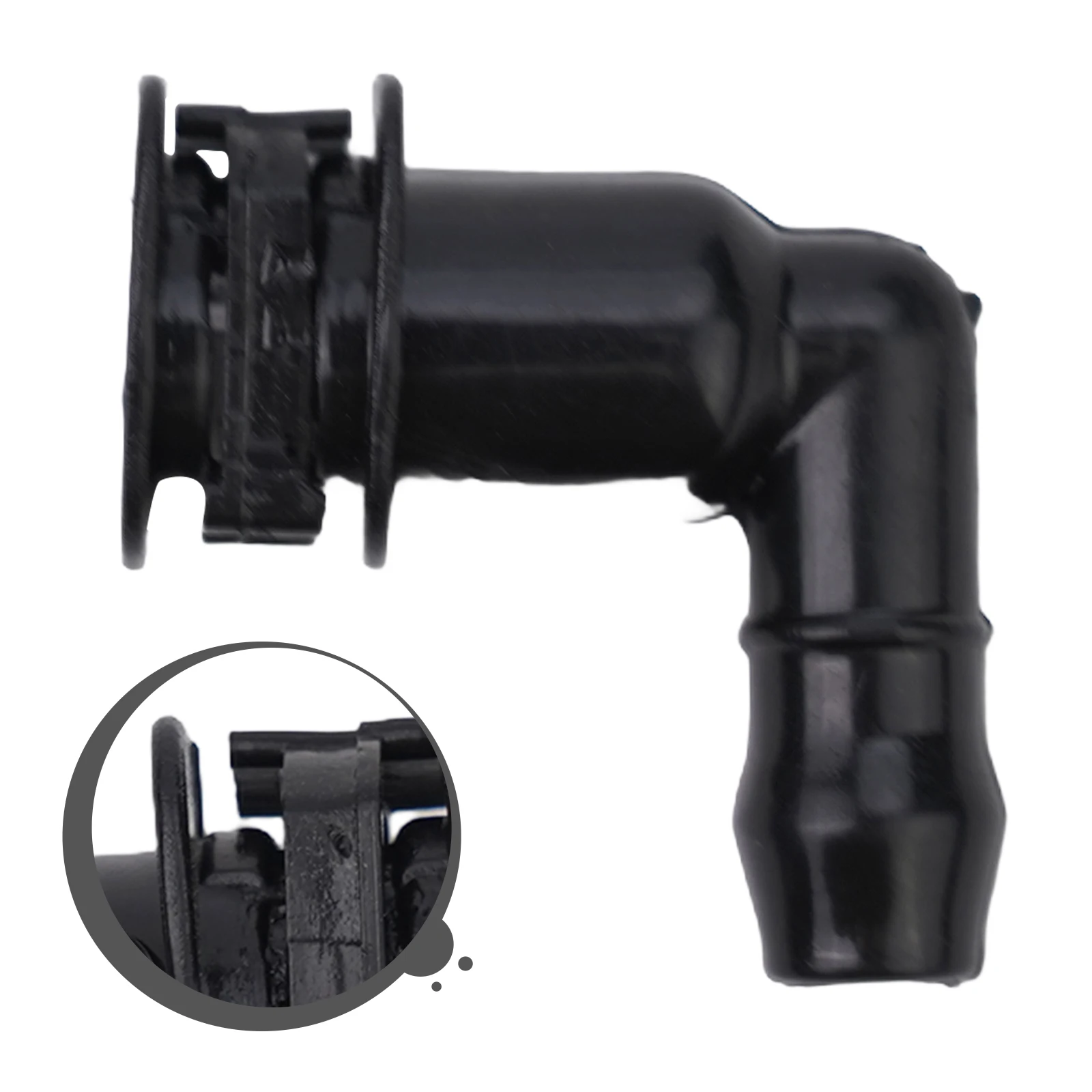 

1x Headlight Washer Connector Elbow Washer Pump 1J0955665E Accessories Auto Care Black Car Accessories Car Repair
