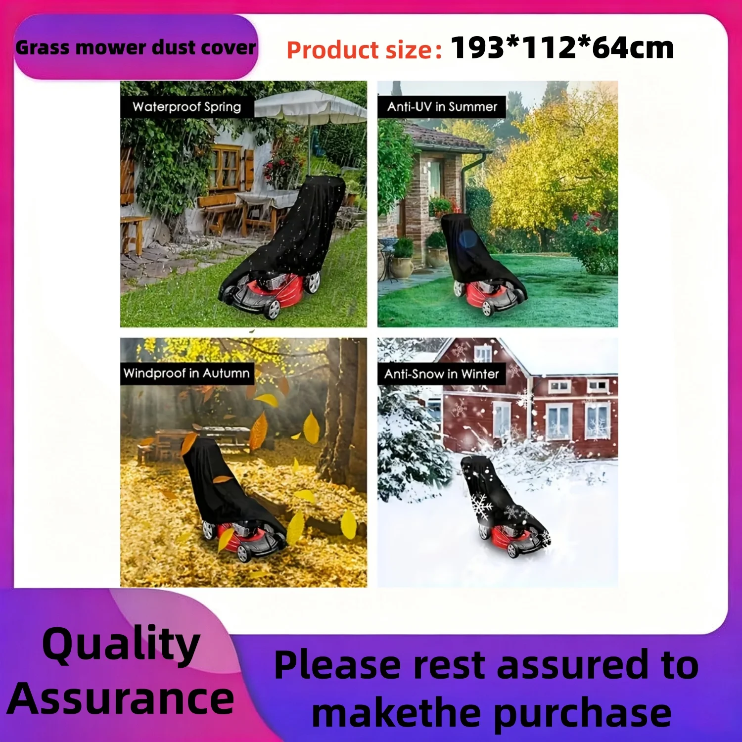 #52 Best Selling Lawn Mower Covers