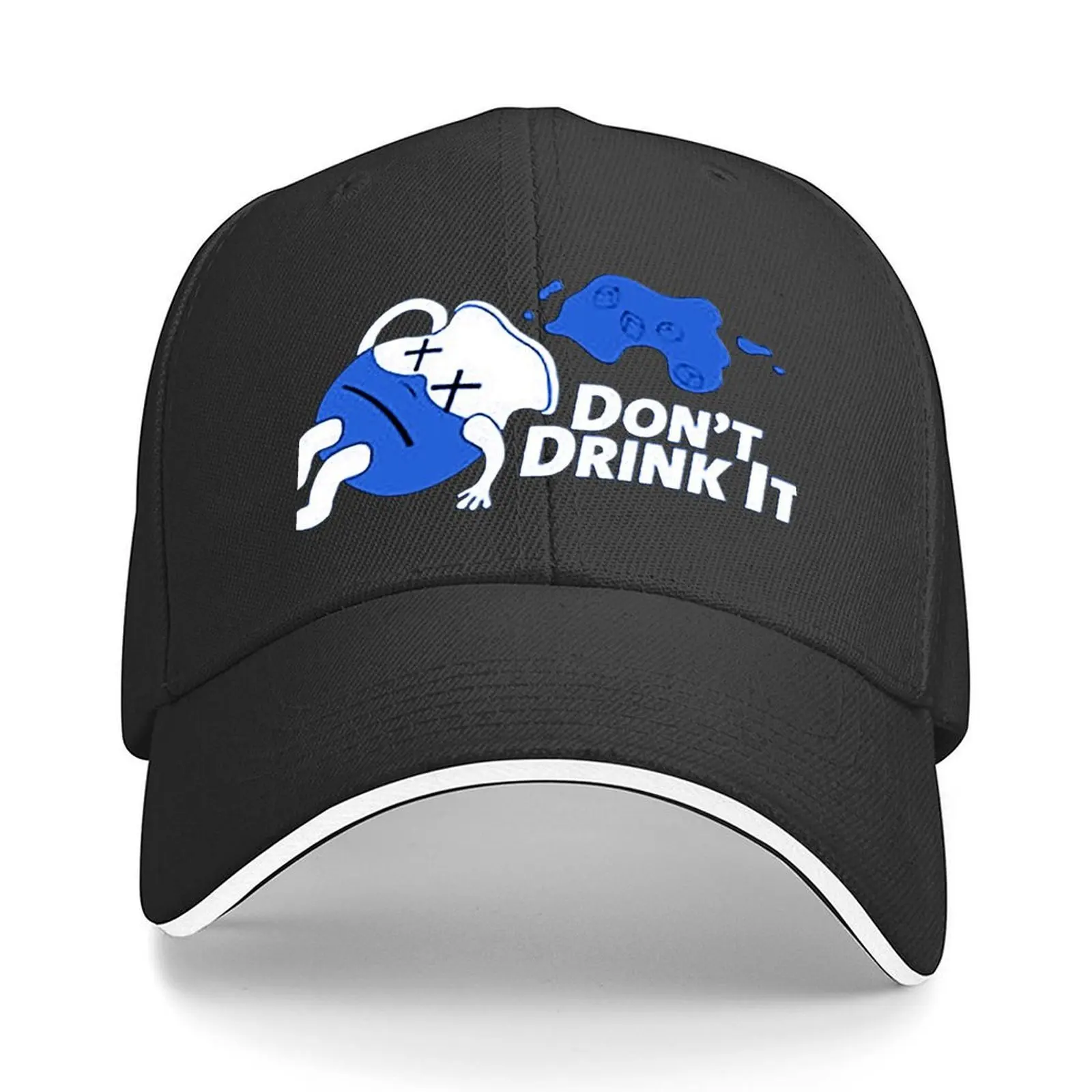 

DONT DRINK THE KOOL AID. YOU HAVE BEEN WARNED. BLUE PILL Baseball Cap Golf Hat Icon birthday Snap Back Hat Men Hats Women's