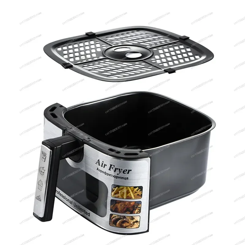 for US EU Standard Smart Visual Touch Screen 7L Large Capacity Multi Function Electric Air Fryer Household Cross Border