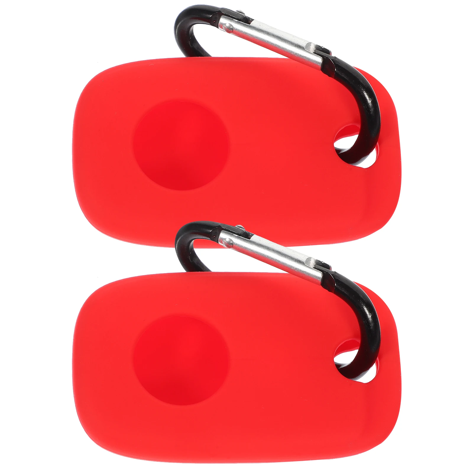 

2Pcs Tracker Silicone Case Lightweight Protective Durable AntiCollision KidsBags ParentsKeychains DogLeash CarKey