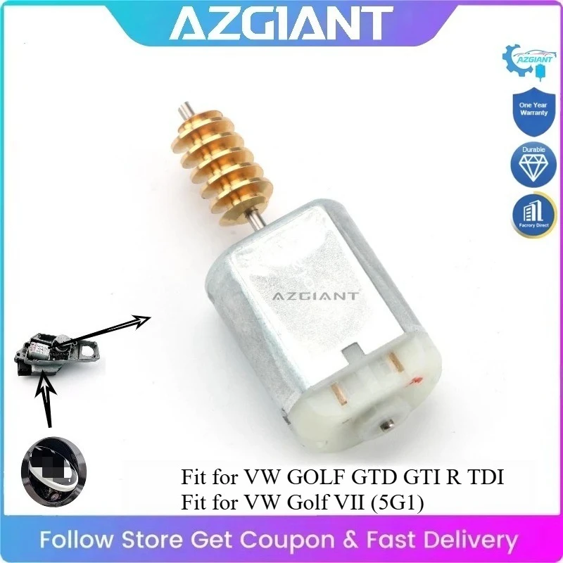 

AZGIANT Car Rear Trunk Badge Reverse Camera Mechanism Motor for GOLF GTD GTI R TDI VII (5G1) Ensures Parking Safety Save Money