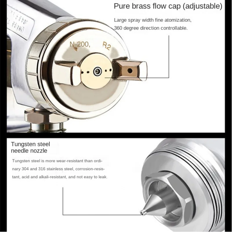 Automatic Spray  GunWA-200Assembly Line Spray Painting pistolet peinture carrosserie