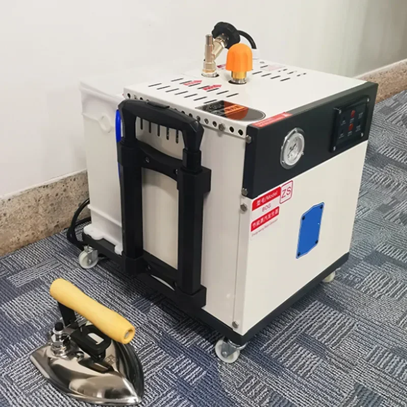 

New Large High Power Industrial Steam Ironing Machine Automatic Water Boiler Generator Flask Iron Clothing Curtain Dry Cleaner