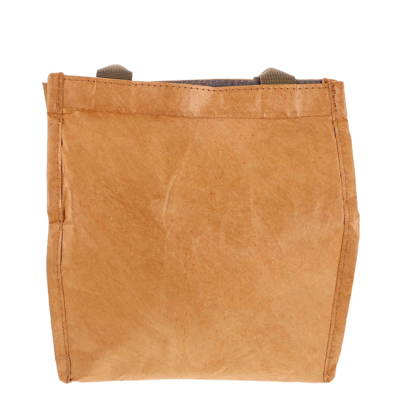 

Paper Insulated Lunch Bag Foldable Portable Thermal Tote For Bento Box Daily Work School Commute Reusable Cooler