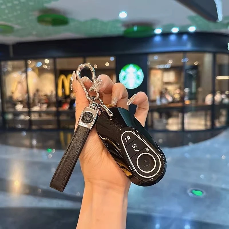 

For Mercedes Benz new C-Class key protection cover C200L shell C260L new S-Class high-end S400L bag S450L buckle Maybach