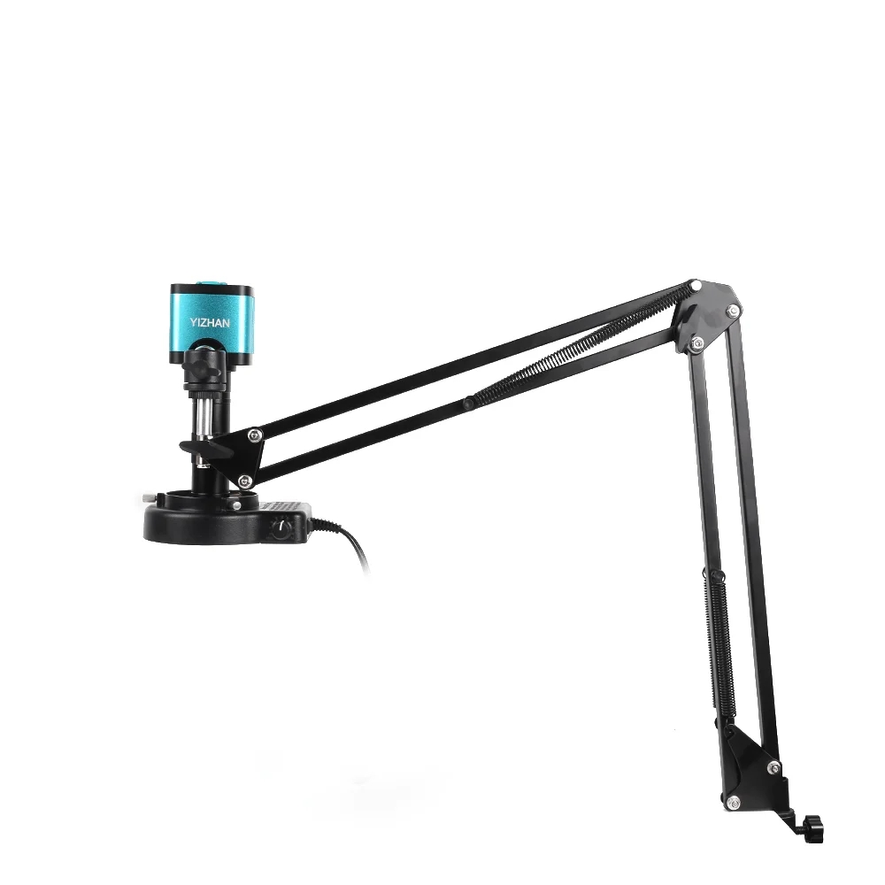 

48-мегапиксельная цифровая камера для микроскопа с объективом 150X и интерфейсом H-D-M-I, гибкая подставка для ремонта инструментов для проверки печатных плат смартфона