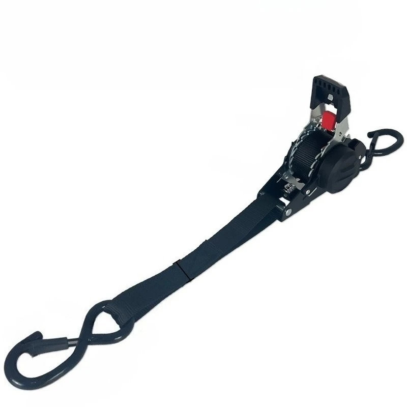 

2.5m Auto Straps for Cargo Tape Retractable Belts for Motorcycles Strap for Load Luggage Strap Ratchet Tensioner Belt for Car