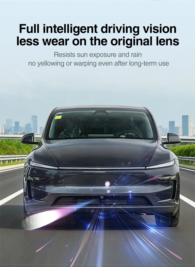 Heenvn Für Tesla Neues Modell Y Juniper Modell 3 Highland 2025 2026 Anti-Kollisions-Frontkamera-Schutzabdeckung Auto-Zubehör – Detail 5