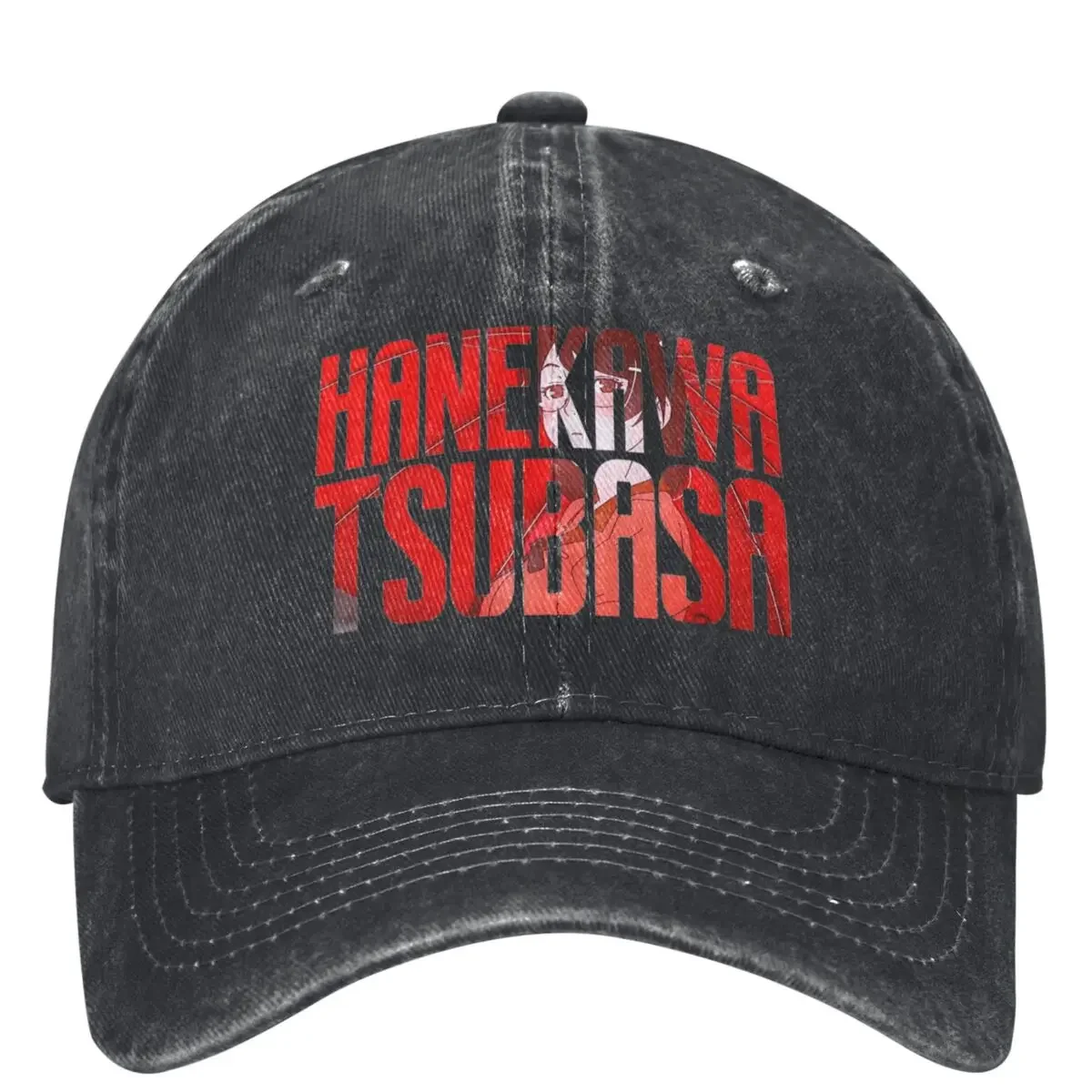 Tsubasa Hanekawa Anime Television Baseball Cap Red Rain Kpop Rock Hip Hop Hats Women Men Casual Sun-Proof Snapback Cap