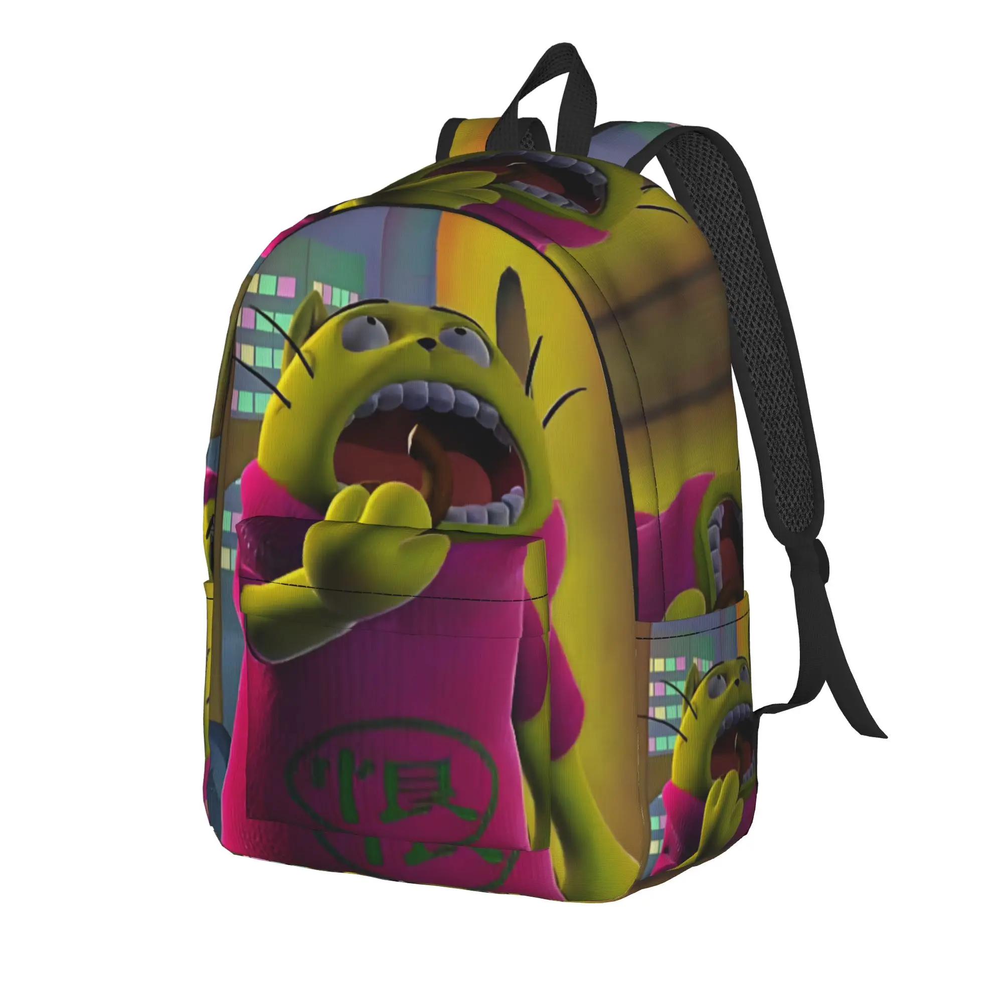 Mr.Stain on Junk Alley Casual Backpack Durable Student Business  Daypack for Men Women Laptop Computer Shoulder Bag