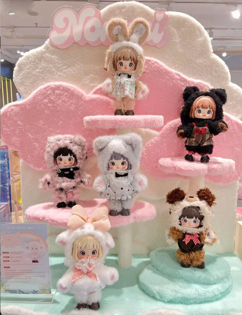 

Genuine Nommi Forest Kingdom Series Blind Box Kawaii Plush Dolls Trendy Toys Collectible Action Figure Birthday Gift For Girls