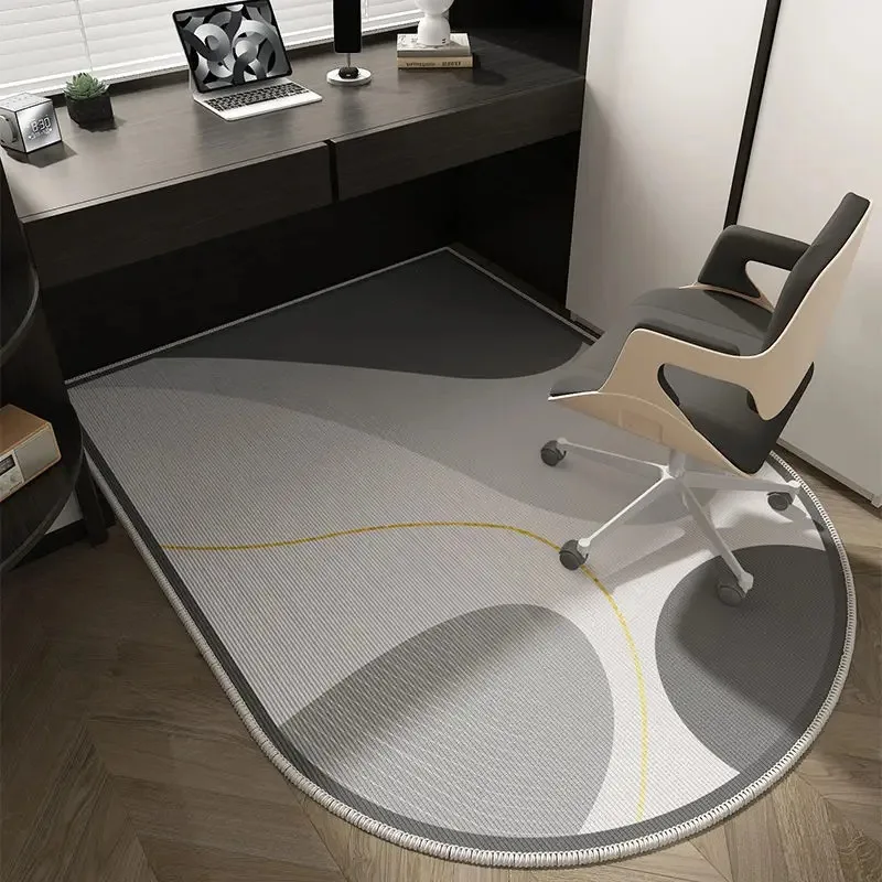 

Computer Chair Mat Study Tables Bedroom Carpet Non-slip Modern Rug High-density Short-pile TPR Bottom Floor Mats Decorative Rugs