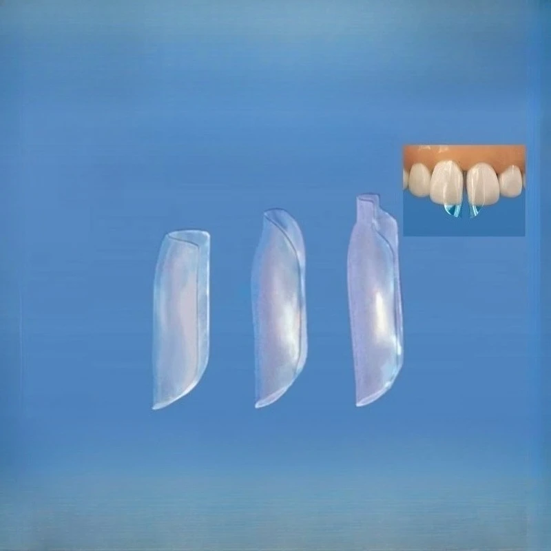 

Dental Arch Forming Piece Anterior Teeth Transparent Watercrepe Forming Piece Black Triangle Dental Material
