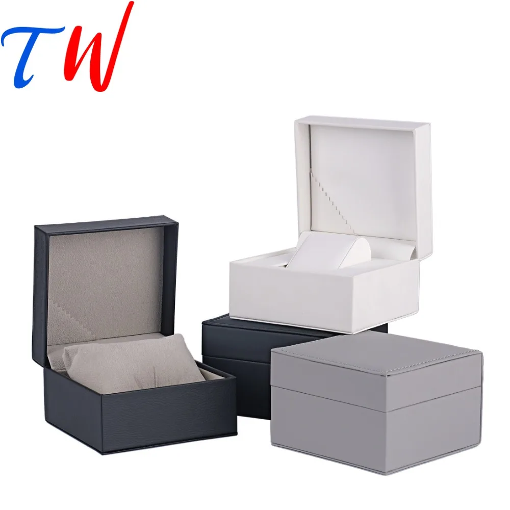 Custom Logo Watch Storage Box Durable Business Case for Luxury Watches Elegant Gift Packaging with Fast Shipping Watch Box Case