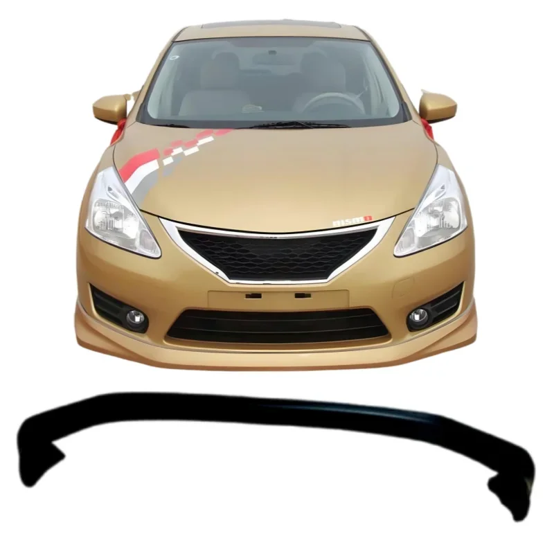 

Auto Body Systems Pp Wide Body Kit Front Bumper Lip For Nissan TIIDA 2011 2012 2013 2014 2015