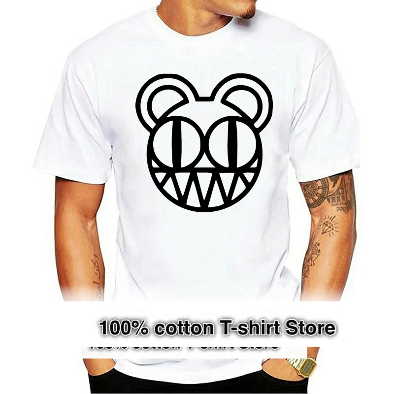 Radiohead T Shirt Summer Style Short Sleeve Cotton Cool Punk Alternative Rock Men T Shirts Radiohead Logo Boy Man T shirt