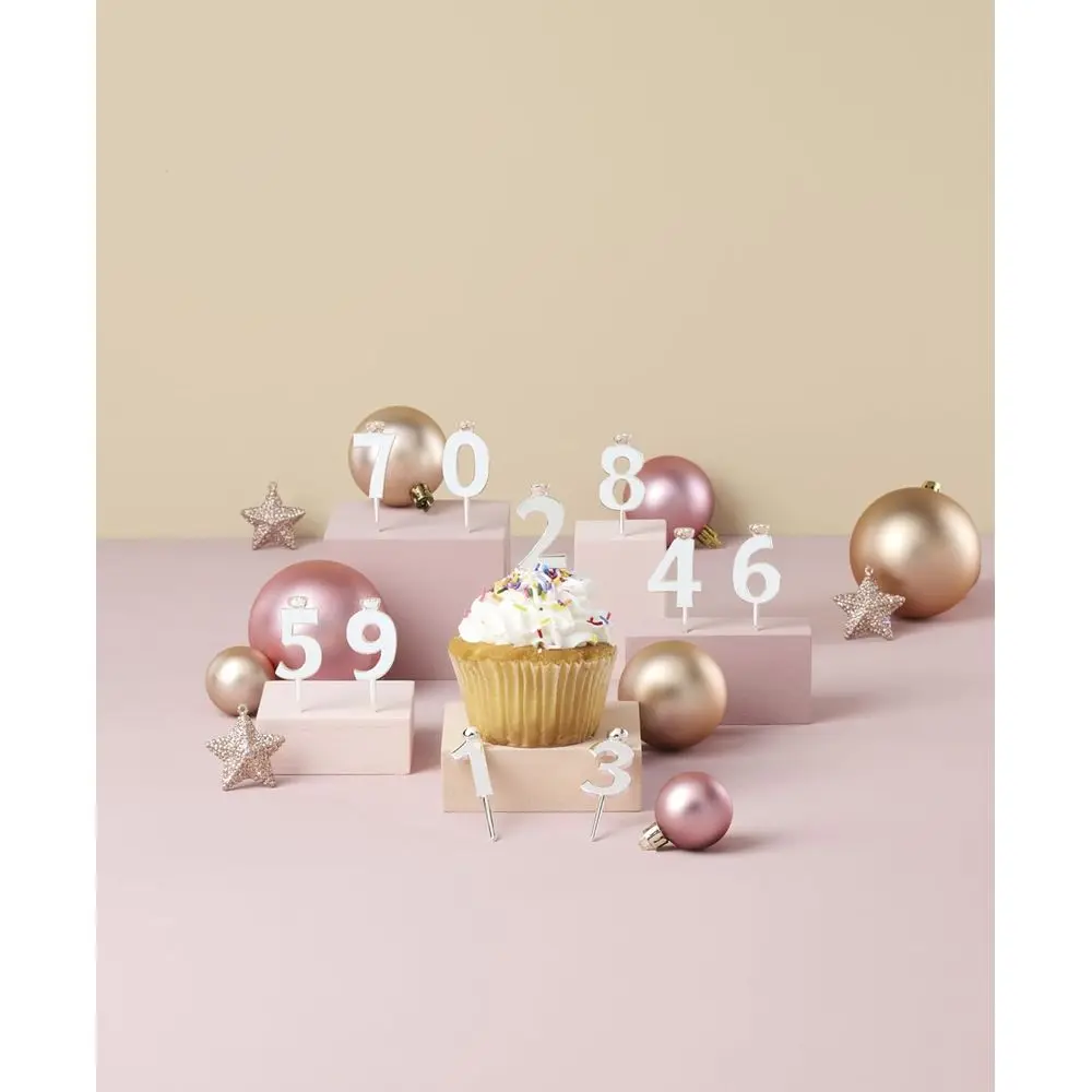 3224 Festive 10-Candle Holder Set for Joyful Celebrations