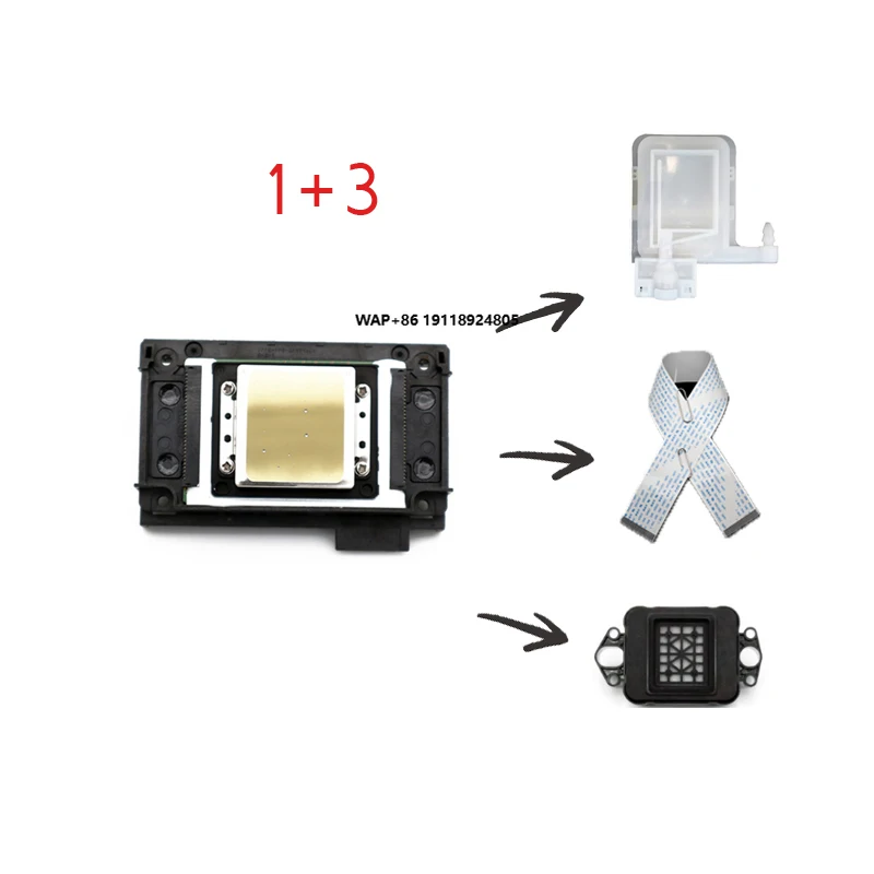 

Original XP600 Print Head Cabezal with XP600 Ink Damper Cap Top Printhead Cable for Eco Solvent UV DTF Inkjet Printers