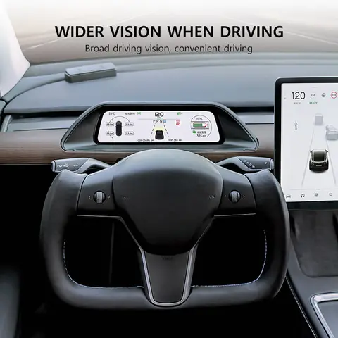 8 best sales tesla model 3 steering wheel - №4