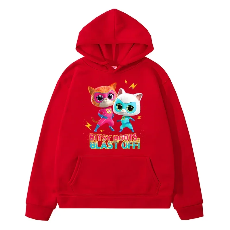SN60 2023 New Game Super Kitties Kids Hoodies Autumn Sweatshirt Fleece Pullover anime hoodie y2k sudadera boys girls clothes 1 &