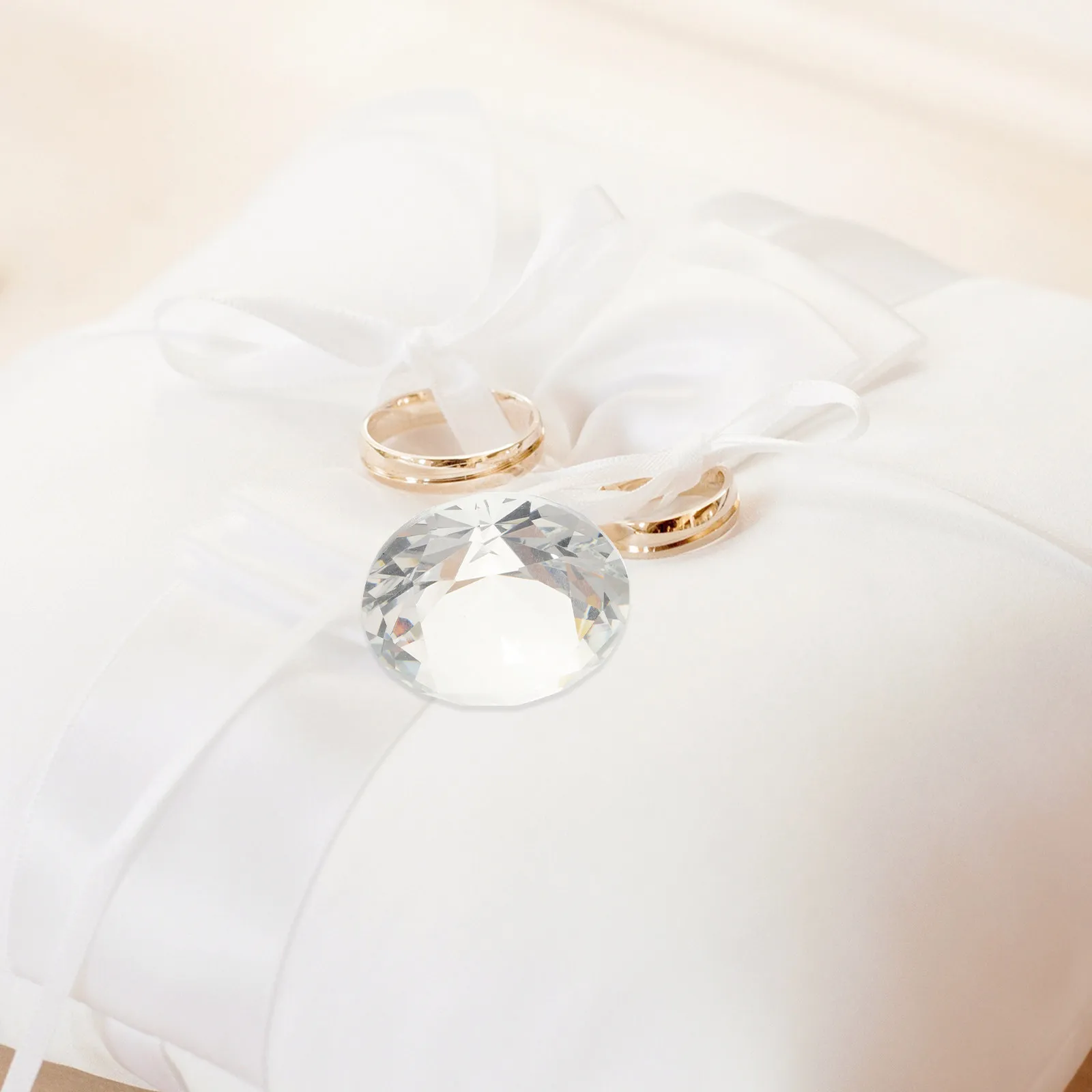 

2 шт. декоративных украшений с искусственными кристаллами 60 мм, прозрачные искусственные бриллианты для свадьбы, дома, девичника, вечеринки, декора