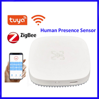 Tuya WiFI / Zigbee Human Body Microwave Motion Sensor Smart Human Presence Detector Alam Push Radar for smart home security